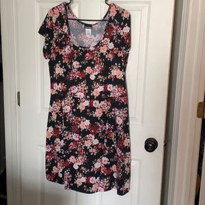 3 for $12 Joe boxer 1x dress stretchy floral